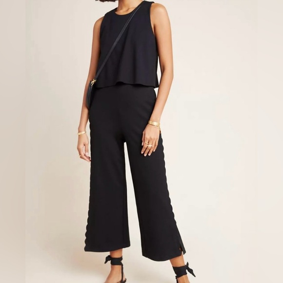 Anthropologie Pants - Anthropologie Freya Scalloped Jumpsuit